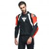 Dainese AVRO 4 2PCS kombinéza černá/fluo-červená/bílá vel.48
